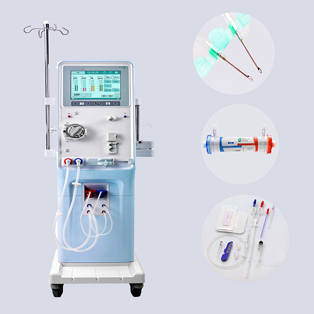 CE Marked Hemodialysis Machine Kidney Dialysis Machine with High
